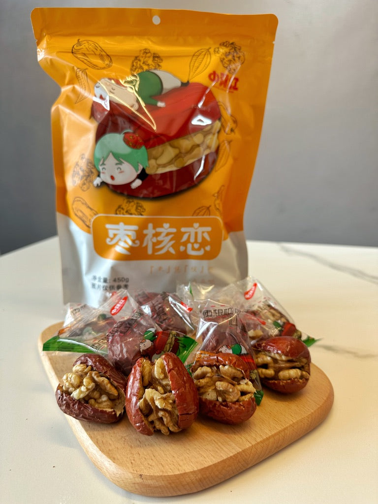棗核戀（紅棗夾核桃）500g