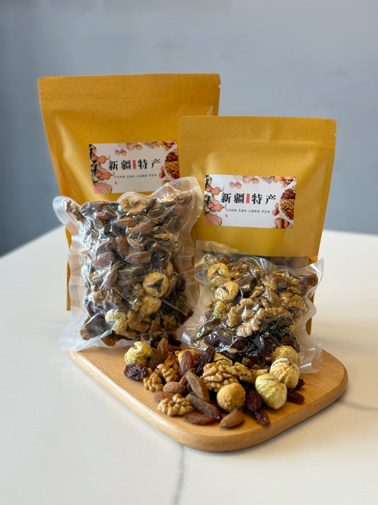 特產五寶（紅香妃，綠香妃，無花果乾，核桃仁，巴旦木）220/450g