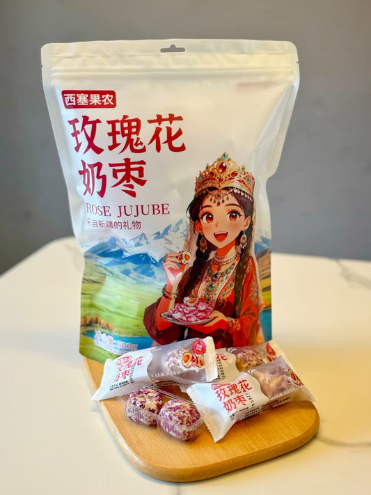 玫瑰花奶棗 Rose Yogurt Dates (500g)